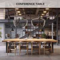 modern office furniture solid wood  conference table meeting table pine wood furniture custom office table